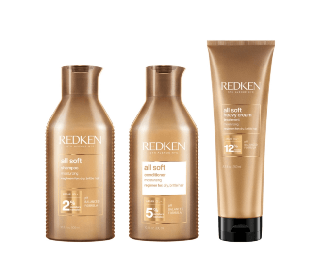 Redken All Soft Trio Bundle Halo Hair & Skin - bestkoreanskincare.com.au