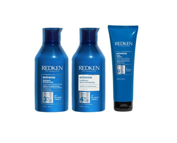 Redken Extreme Strengthening Trio Bundle Halo Hair & Skin - bestkoreanskincare.com.au