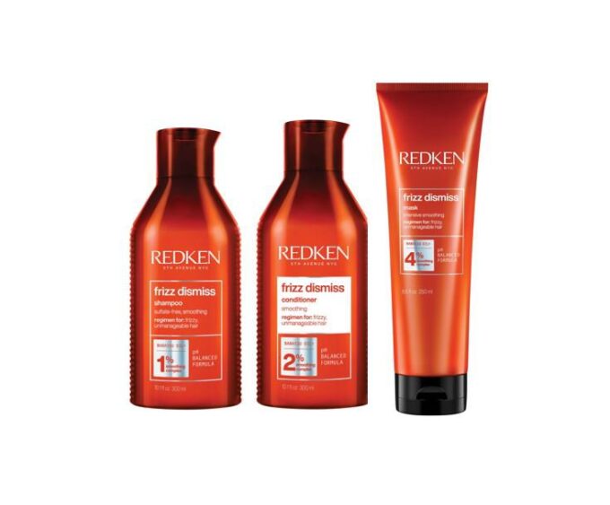 Redken Frizz Dismiss Trio Bundle Halo Hair & Skin - bestkoreanskincare.com.au