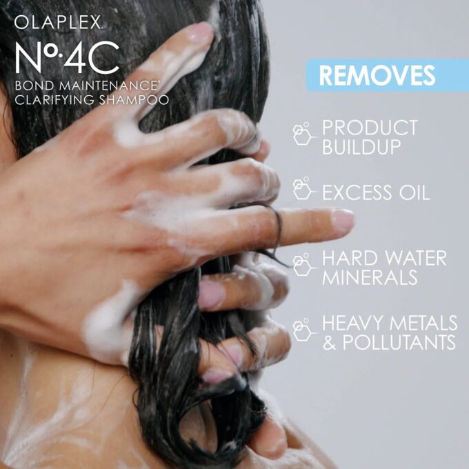 Olaplex No.4C Bond Maintenance Clarifying Shampoo 250ml and No.5 Conditioner 250ml Bundle Halo Hair & Skin - bestkoreanskincare.com.au