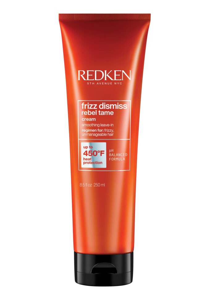 Redken Frizz Dismiss Rebel Tame Heat Protecting Cream 250ml Halo Hair & Skin - bestkoreanskincare.com.au