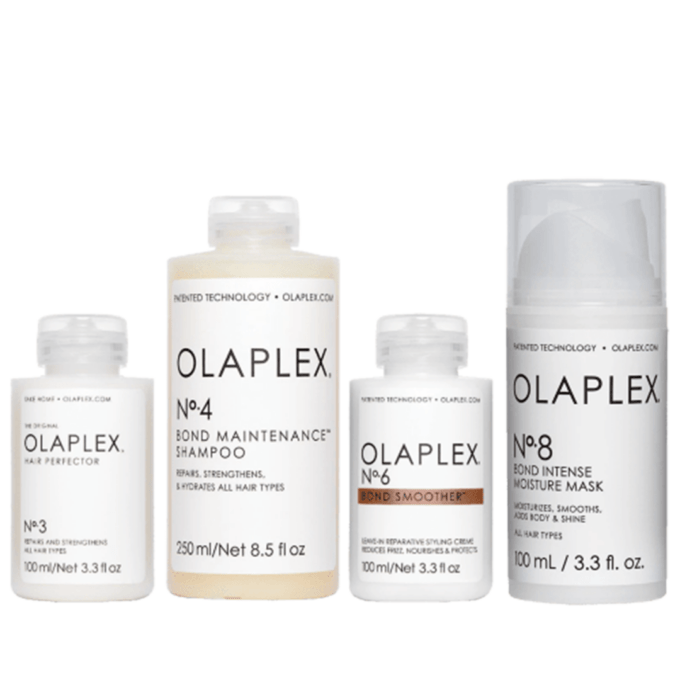 Olaplex No.3 + No.4 + No.6 + No.8 Bundle Halo Hair & Skin - bestkoreanskincare.com.au