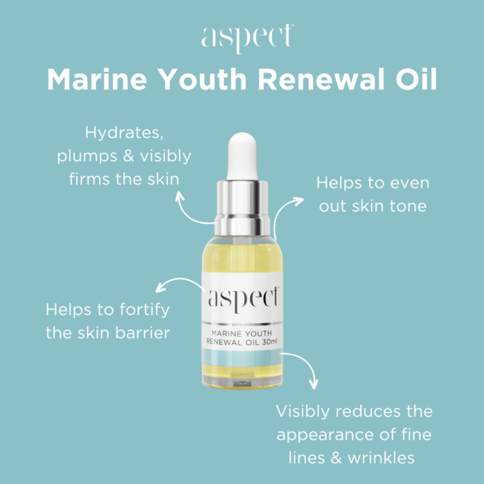 Aspect Marine Youth Renewal Oil 30ml Halo Hair & Skin - bestkoreanskincare.com.au