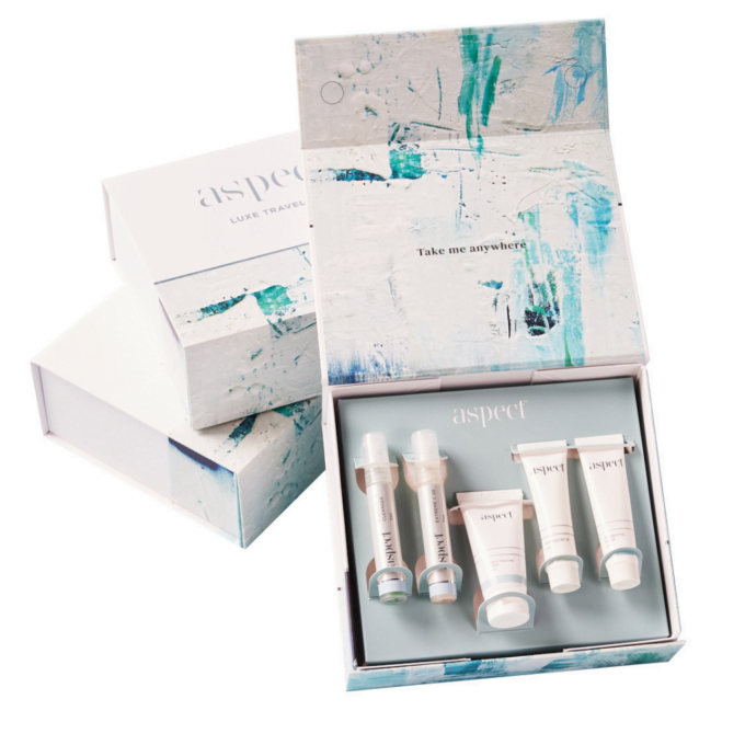 Aspect Luxe Limited Edition Travel Kit Halo Hair & Skin - bestkoreanskincare.com.au