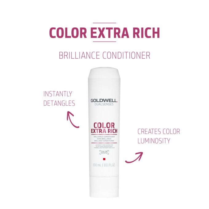Goldwell Dualsenses Color Extra Rich Conditioner 300ml Halo Hair & Skin - bestkoreanskincare.com.au