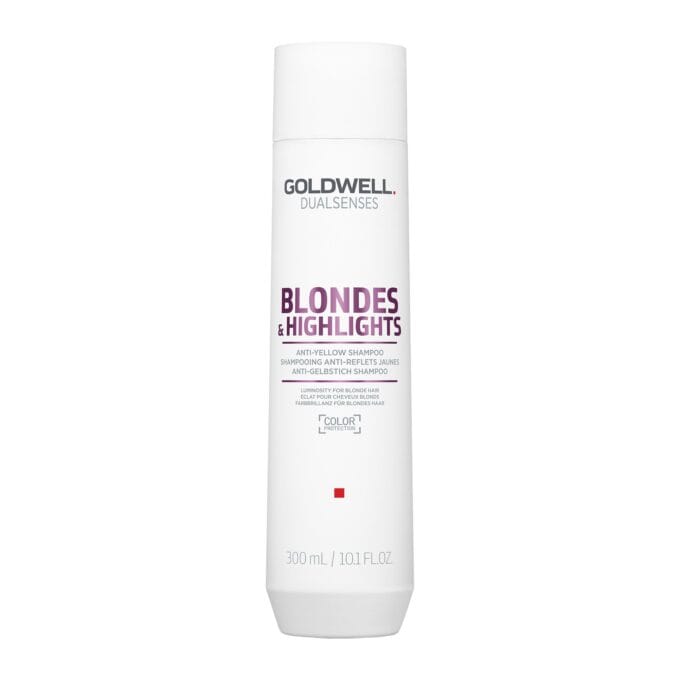 Goldwell Dualsenses Blondes & Highlights Anti-Yellow Shampoo 300ml Halo Hair & Skin - bestkoreanskincare.com.au