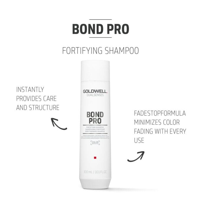 Goldwell Dualsenses Bond Pro Fortifying Shampoo 300ml Halo Hair & Skin - bestkoreanskincare.com.au