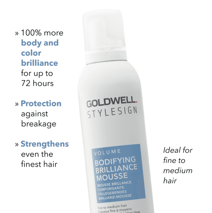 Goldwell StyleSign Bodifying Brilliance Mousse 300ml Halo Hair & Skin - bestkoreanskincare.com.au