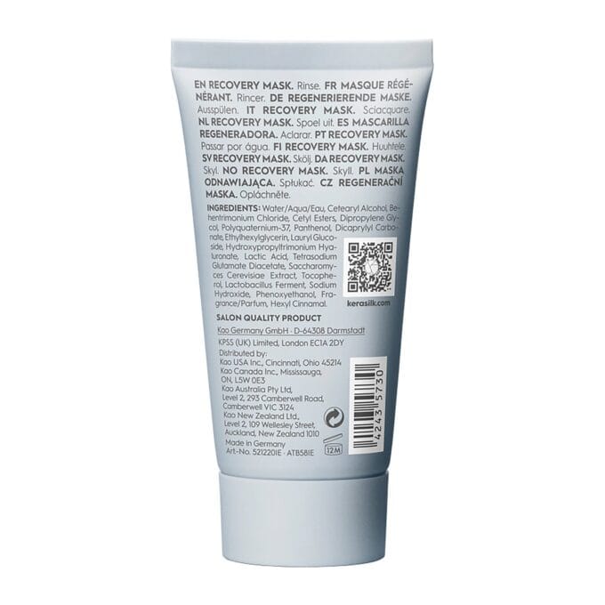 Kerasilk Recovery Mask Travel Size 50ml Halo Hair & Skin - bestkoreanskincare.com.au