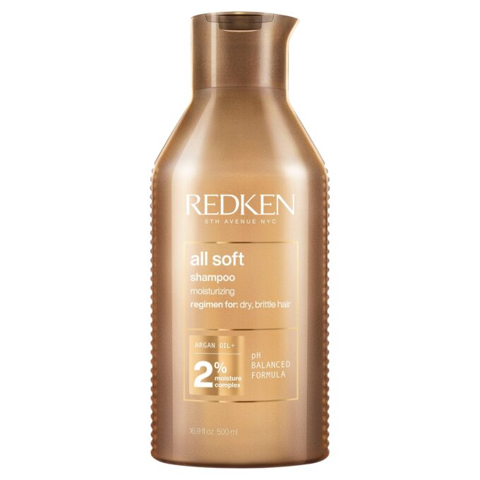 Redken All Soft Shampoo 500ml Halo Hair & Skin - bestkoreanskincare.com.au