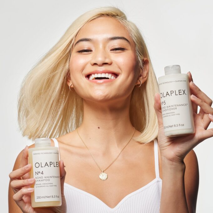 Olaplex Bond Maintenance No.4 Shampoo and No.5 Conditioner 250ml Bundle Halo Hair & Skin - bestkoreanskincare.com.au