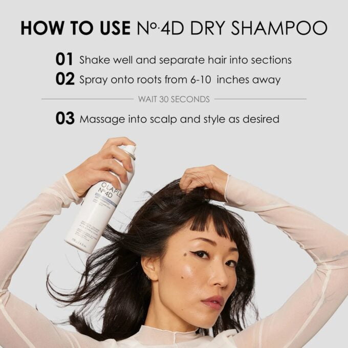 Olaplex No.4D Clean Volume Detox Dry Shampoo 250ml Halo Hair & Skin - bestkoreanskincare.com.au