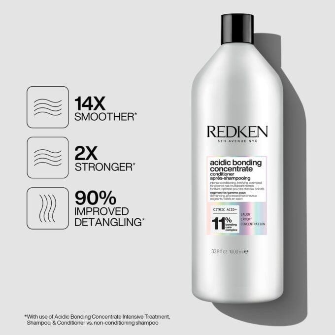 Redken Acidic Bonding 1L Shampoo and Conditioner Bundle Halo Hair & Skin - bestkoreanskincare.com.au