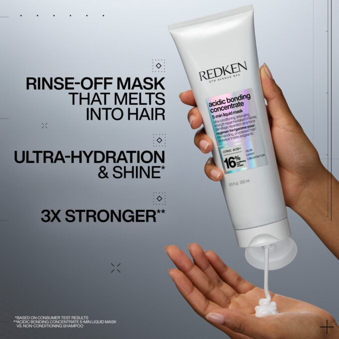 Redken Acidic Bonding Concentrate 5-minute Mask 250ml Halo Hair & Skin - bestkoreanskincare.com.au