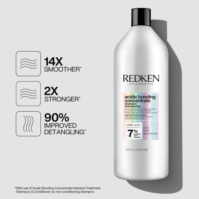 Redken Acidic Bonding 1L Shampoo and Conditioner Bundle Halo Hair & Skin - bestkoreanskincare.com.au