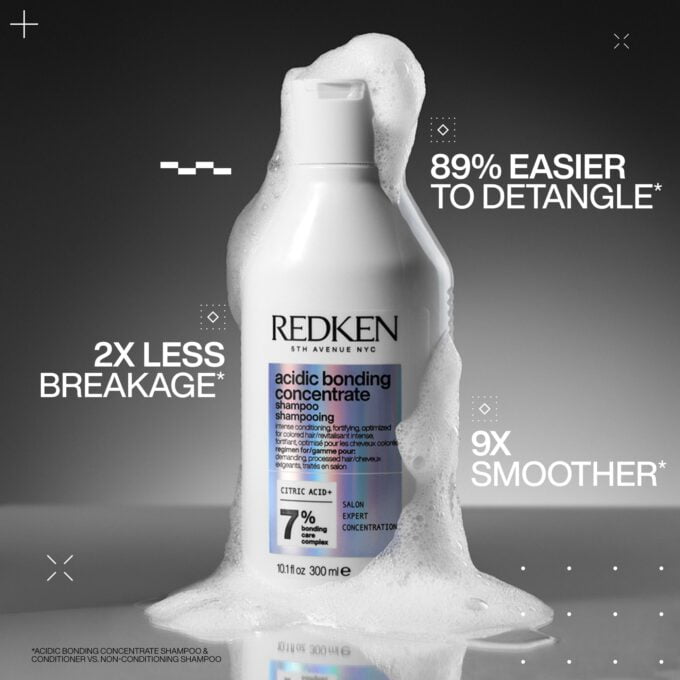 Redken Acidic Bonding Concentrate Shampoo 500ml Halo Hair & Skin - bestkoreanskincare.com.au