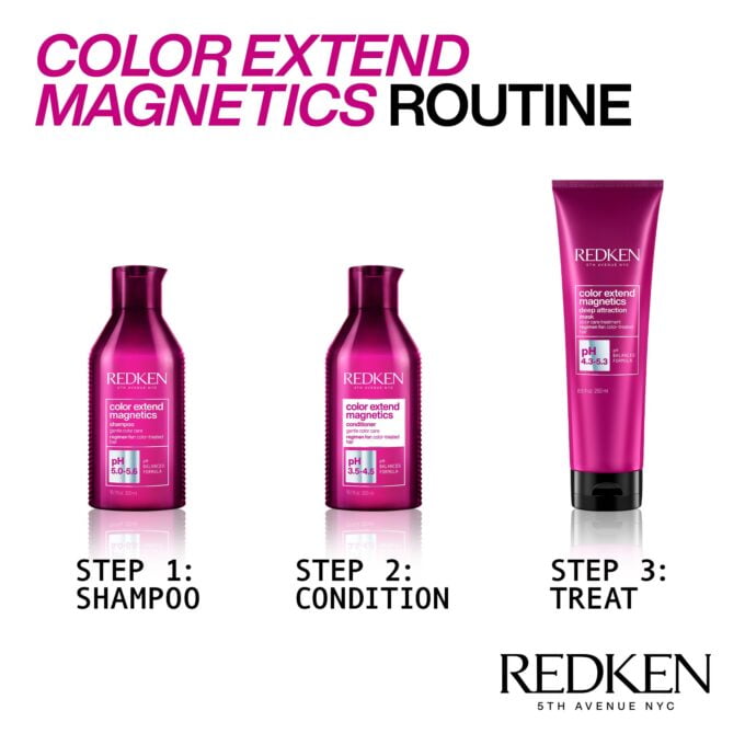 Redken Color Extend Magnetics Shampoo and Conditioner 500ml Bundle Halo Hair & Skin - bestkoreanskincare.com.au