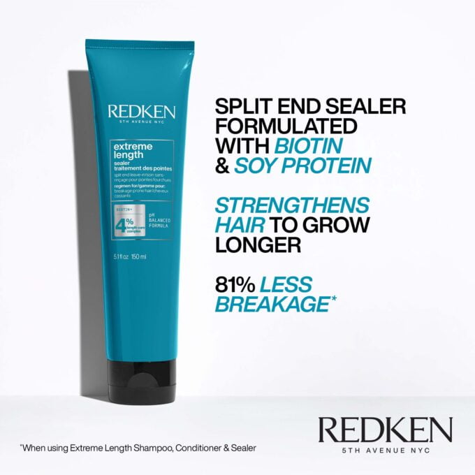 Redken Extreme Length Leave-In Conditioner 150ml Halo Hair & Skin - bestkoreanskincare.com.au