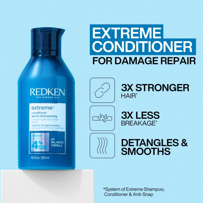 Redken Extreme Strengthening Conditioner 500ml Halo Hair & Skin - bestkoreanskincare.com.au