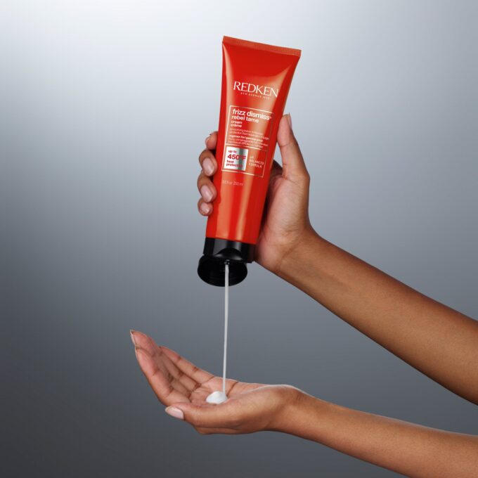 Redken Frizz Dismiss Rebel Tame Heat Protecting Cream 250ml Halo Hair & Skin - bestkoreanskincare.com.au
