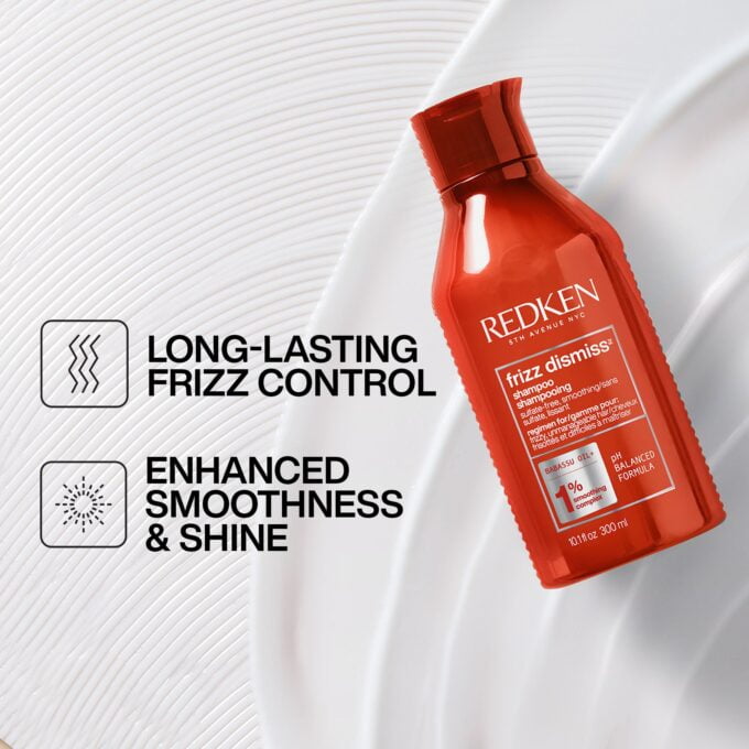 Redken Frizz Dismiss Sodium Chloride-Free Shampoo 300ml Halo Hair & Skin - bestkoreanskincare.com.au