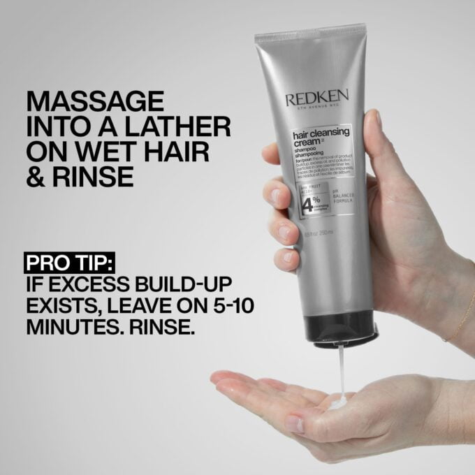 Redken Hair Cleansing Cream Clarifying Shampoo 250ml Halo Hair & Skin - bestkoreanskincare.com.au