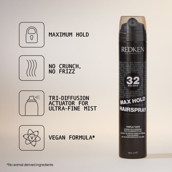 Redken Max Hold Hairspray 270g Halo Hair & Skin - bestkoreanskincare.com.au