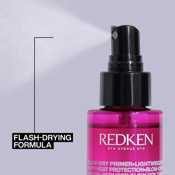 Redken Quick Blowout Lightweight Blow Dry Primer Spray 125ml Halo Hair & Skin - bestkoreanskincare.com.au