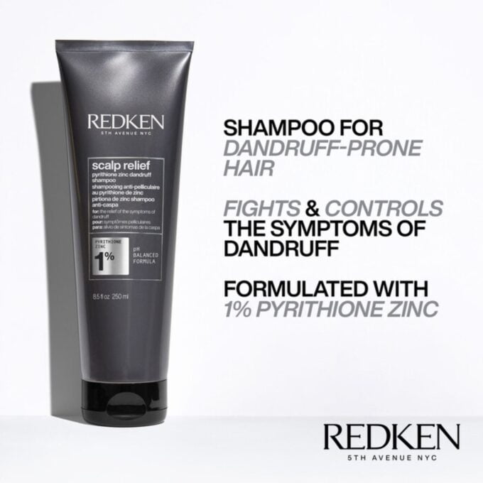 Redken Scalp Relief Dandruff Control Shampoo 250ml Halo Hair & Skin - bestkoreanskincare.com.au
