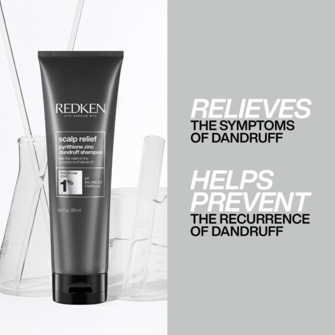 Redken Scalp Relief Dandruff Control Shampoo 250ml Halo Hair & Skin - bestkoreanskincare.com.au