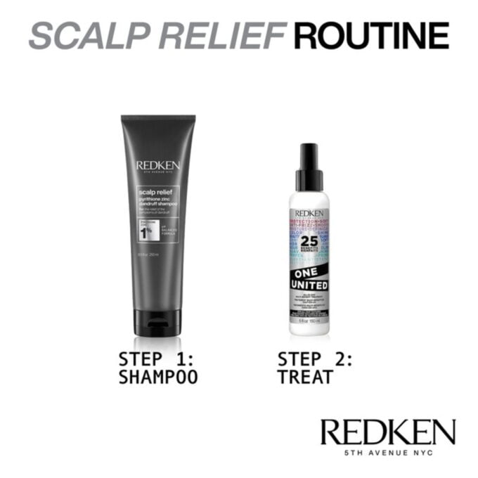 Redken Scalp Relief Dandruff Control Shampoo 250ml Halo Hair & Skin - bestkoreanskincare.com.au