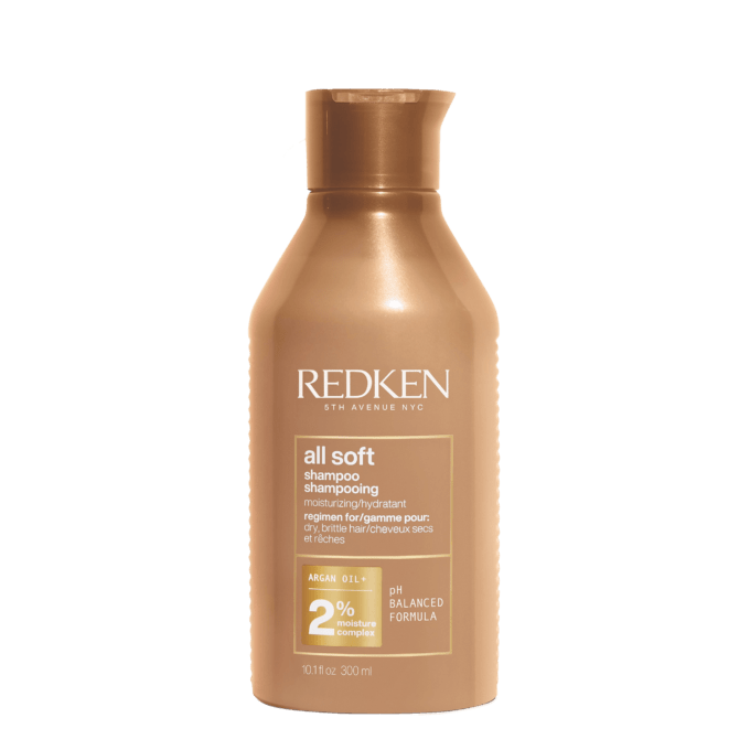 Redken All Soft Shampoo 300ml Halo Hair & Skin - bestkoreanskincare.com.au