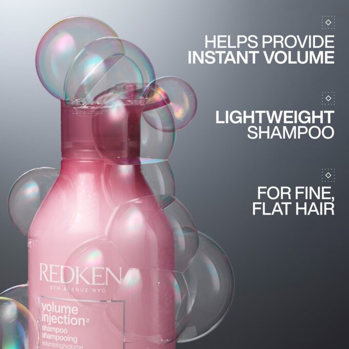 Redken Volume Injection Shampoo and Conditioner 500ml Bundle Halo Hair & Skin - bestkoreanskincare.com.au