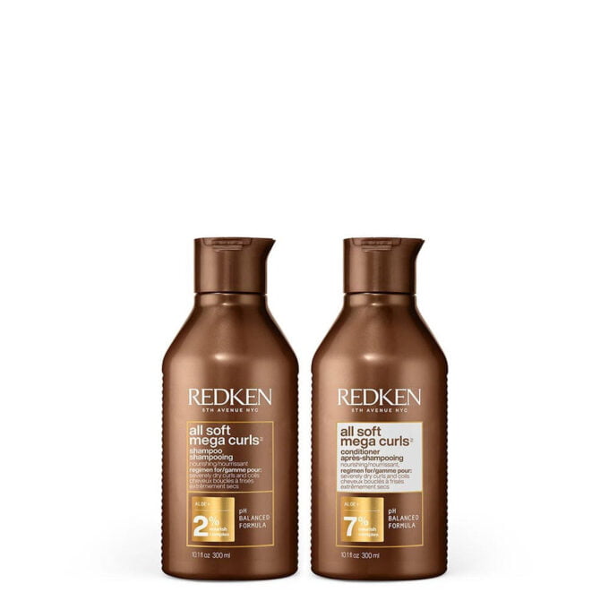 Redken All Soft Mega Curls 300ml Duo Bundle Halo Hair & Skin - bestkoreanskincare.com.au
