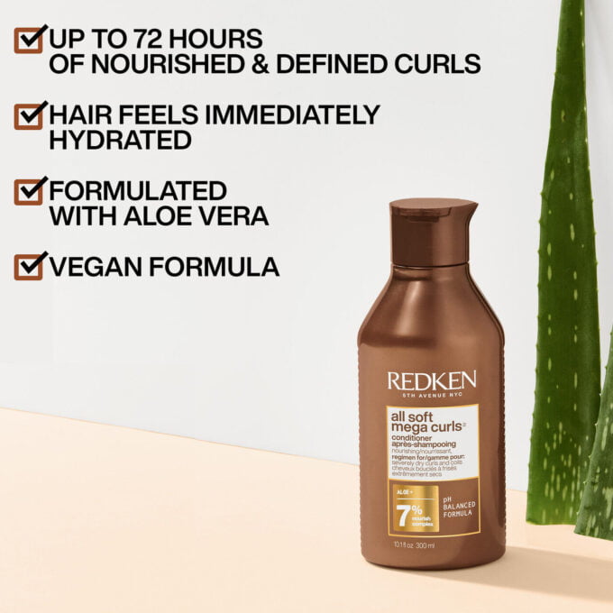 Redken All Soft Mega Curls 300ml Duo Bundle Halo Hair & Skin - bestkoreanskincare.com.au