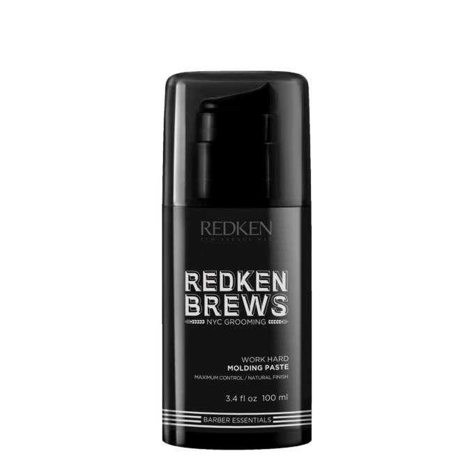 Redken Brews Work Hard Molding Paste 150ml Halo Hair & Skin - bestkoreanskincare.com.au