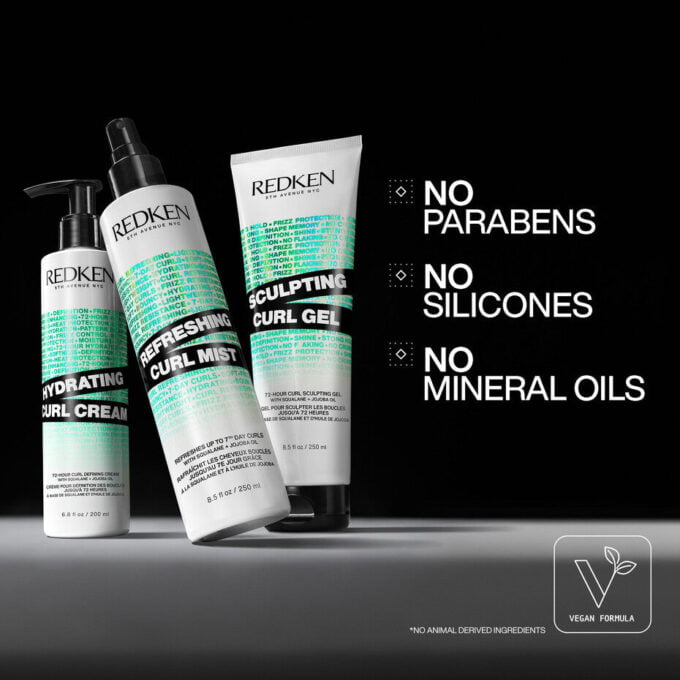 Redken Refreshing Curl Mist 250mL Halo Hair & Skin - bestkoreanskincare.com.au