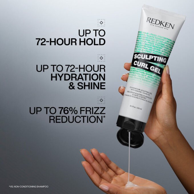 Redken Sculpt Curl Gel 250mL Halo Hair & Skin - bestkoreanskincare.com.au