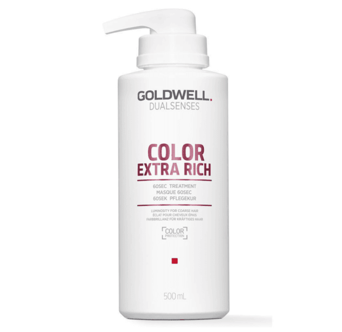 Goldwell Dualsenses Color Extra Rich 60 Second Treatment 500ml Halo Hair & Skin - bestkoreanskincare.com.au