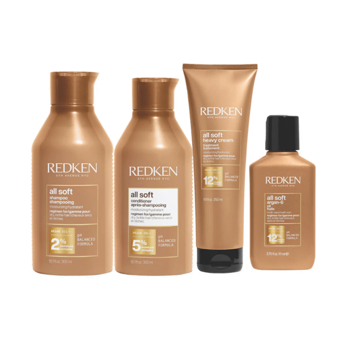 Redken All Soft Complete Bundle Halo Hair & Skin - bestkoreanskincare.com.au