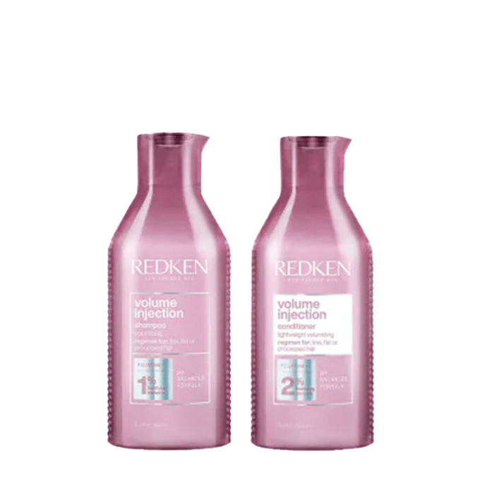 Redken Volume Injection Shampoo and Conditioner 500ml Bundle Halo Hair & Skin - bestkoreanskincare.com.au
